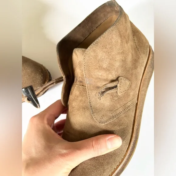 Trask Carissa Toggle Women’s 11 Tan Suede Chukka Boots - Picture 13 of 14